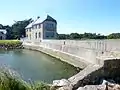 La Rivière de Pont-l'Abbé : moulin à marée près du Dourdy.