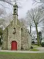 Chapelle Saint-Compars, la façade.