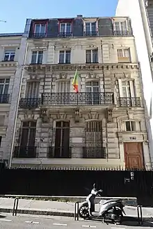 Ancienne ambassade congolaise.