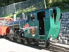 Locomotive à crémaillère (Suisse).