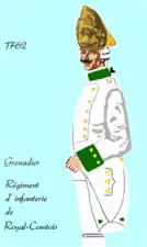 grenadier de 1762 à 1776