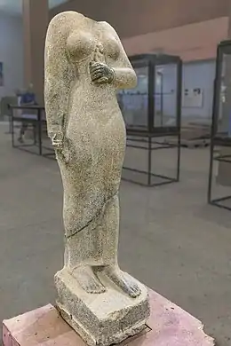 Statue de la reine Amanimalel