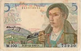 Le 5 francs Berger