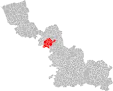 La seizième circonscription en 1986.