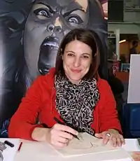 Sara Pichelli à la convention Special Edition NYC (juin 2014)