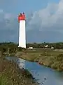 Le « Grand Phare » dans le marais au sud de Soumard