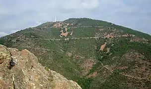 Le sommet des Grosses Grues (massif de l'Estérel).