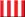 630px seven vertical stripes HEX-ED1C24 and White