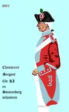 uniforme du 65e régiment d’infanterie de ligne