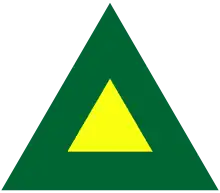 Insigne de manche de la 6e division blindée sud-africaine au sein de laquelle servirent des bataillons des Guards.