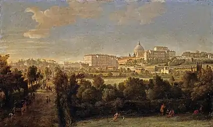 Vue du VaticanCollection privée