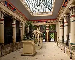 Zoo d'Anvers : Temple égyptien des grandes espèces animales africaines.