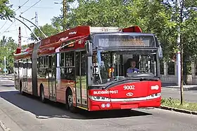 Image illustrative de l’article Trolleybus de Budapest