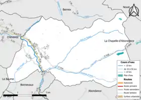 Carte de Vacheresse.