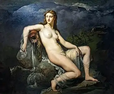 La Source ou L'Eau (vers 1870), Paris, musée du Louvre, déposé au musée Ingres-Bourdelle à Montauban.
