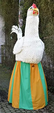 Meslina, la poule