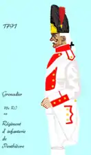 grenadier du 78e régiment d’infanterie de ligne de 1791 à 1795