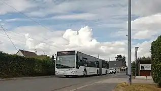 Mercedes-Benz Citaro G Facelift n°8059 à Conflans-Sainte-Honorine sur la ligne 4.