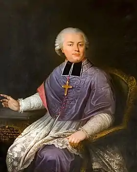 Anonyme, Portrait de Jean Auguste de Chastenet de Puységur (1780), Rabastens, musée du Pays rabastinois.