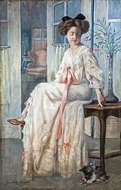 Portrait de Madame A.J. (1909), Rabastens, musée du Pays rabastinois.