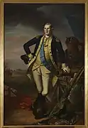 Charles Wilson Peale, George Washington après la bataille de Princeton le 3 janvier 1777, vers 1779, huile sur toile, Versailles, Musée National du château