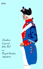 89e régiment d’infanterie de ligne de 1791 à 1792