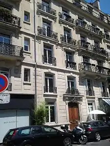 Immeuble 8, rue de Commaille à Paris.