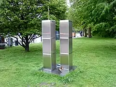 Monument à la mémoire des victimes à Copenhague.