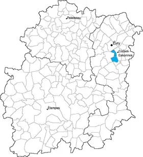 Canton de Corbeil-Essonnes-Ouest