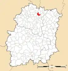 Position de Longjumeau en Essonne.