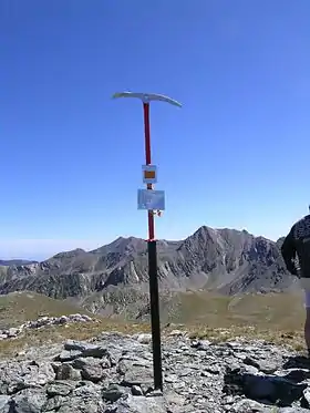 Vue du pic de la Fossa del Gegant.