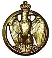 Porté pour la première fois par les commandos de chasse en Algérie, il est devenu par la suite l'insigne de tradition du 94e RI.