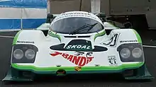 Une Porsche 956 du John Fitzpatrick Racing, en 1983.