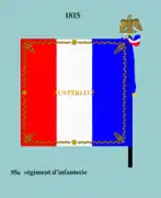 Drapeau en 1815  (revers)