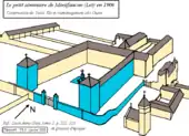 Plan du petit séminaire en 1906