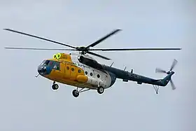 Un hélicoptère Mil Mi-8 de la compagnie Paramount Airlines, identique à celui concerné par l'accident, photographié ici en 2006.