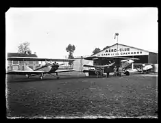 L'aéroclub de Caen et du Calvados dans les années 1930.