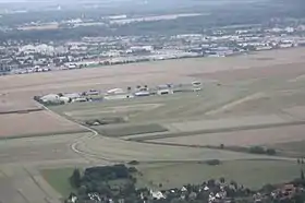 Vue de l'aérodrome.