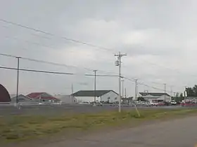 L'aéroport de Bathurst.