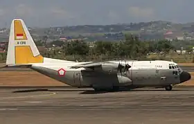 Un Lockheed C-130 Hercules de l'Armée de l'air indonésienne semblable à celui impliqué dans l'accident.