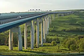 Le viaduc d'Echinghen.