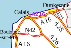 Image illustrative de l’article Autoroute A216 (France)