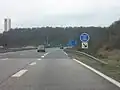 A31 - Rocade Nord, vue sur la tour panoramique des Aulnes au Haut-du-Lièvre