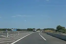 Raccordement de l'A466 à l'A46 au niveau de Quincieux.