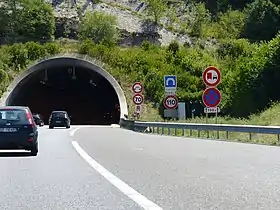 Tunnel d'Uriol.
