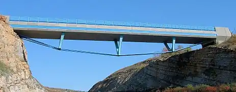 Pont du Truc de la Fare, Chirac, Lozère