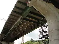 Sous le viaduc.