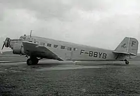 Vue de l'avion.