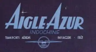 Logo de Aigle Azur Indochine dans les années 50