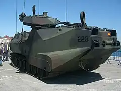 Version espagnole du AAV-7A1 amphibie
